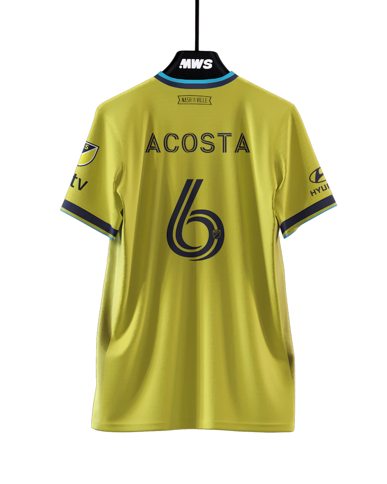 Bryan Acosta Nashville SC shirt