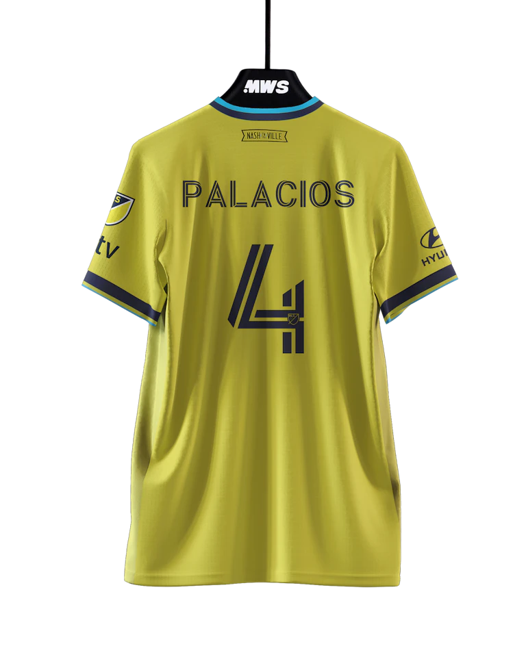 Jeison Palacios Nashville SC shirt
