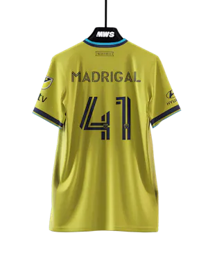 Warren Steven Madrigal Molina Nashville SC shirt