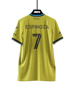 Cristian Espinoza Nashville SC shirt