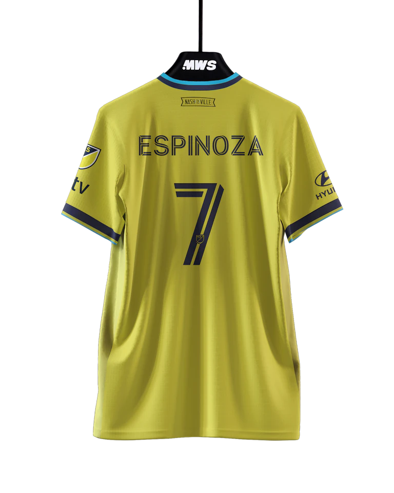 Cristian Espinoza Nashville SC shirt