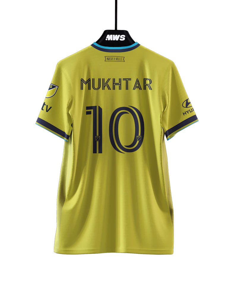 Hany Mukhtar Nashville SC shirt