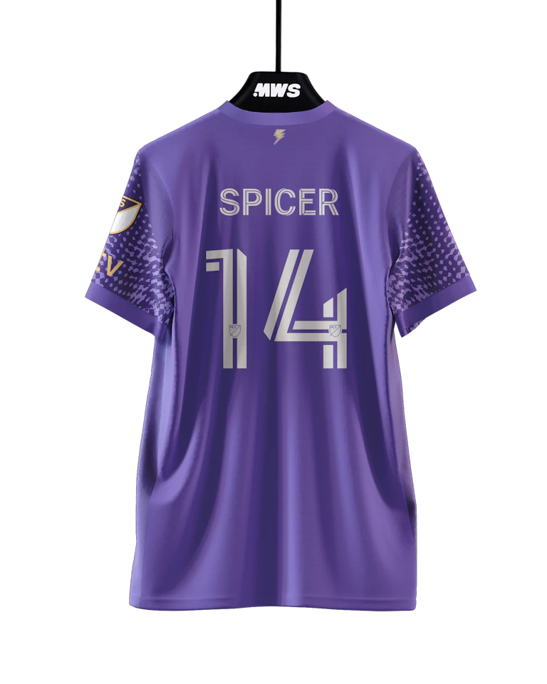 Tyrese Spicer Orlando City shirt