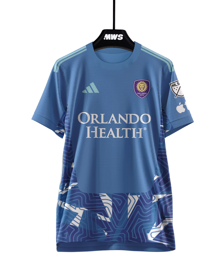 Orlando City 팀의 Maxime Crépeau 셔츠