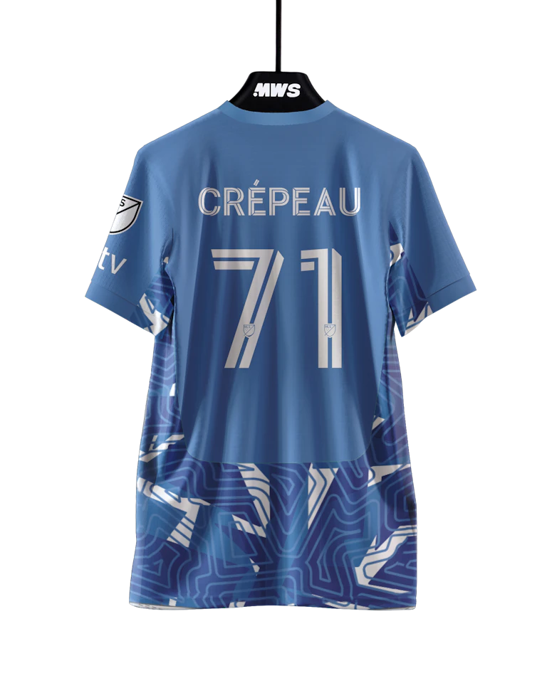 Orlando City 팀의 Maxime Crépeau 셔츠
