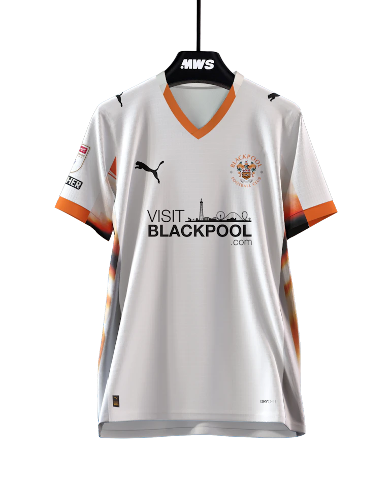 来自Blackpool的Dale Taylor球衣