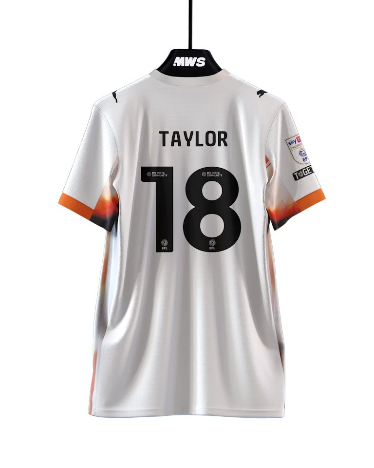 来自Blackpool的Dale Taylor球衣