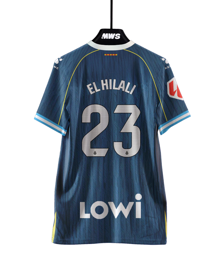 来自RCD Espanyol De Barcelona的Omar El Hilali球衣