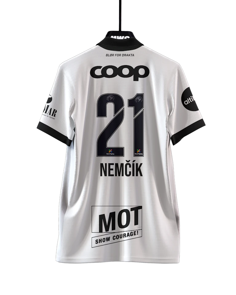 来自Rosenborg的Tomáš Nemčík球衣