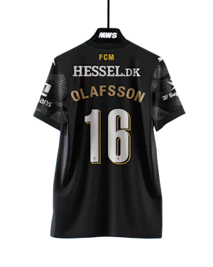 FC Midtjylland 팀의 Elias Rafn Olafsson 셔츠
