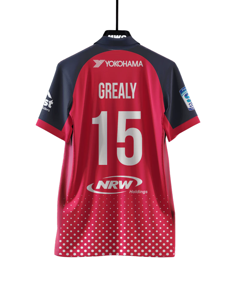 Mac Grealy | Western Force - Queensland Reds | MatchWornShirt