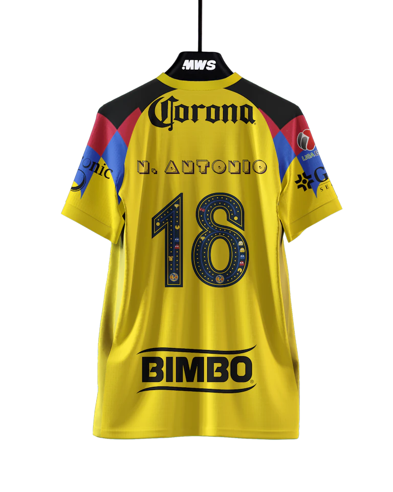 来自Club América Women的Nancy Antonio球衣