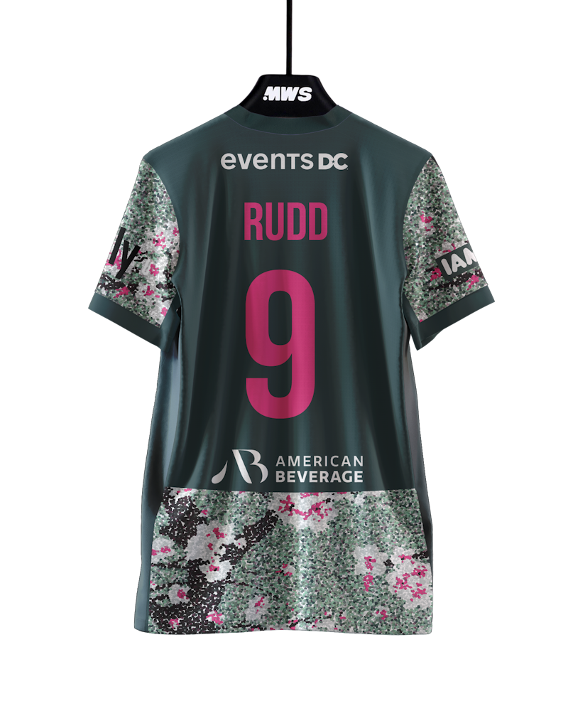 Kit Landon Rudd Tara Rudd | Washington Spirit - Kansas City Current | MatchWornShirt