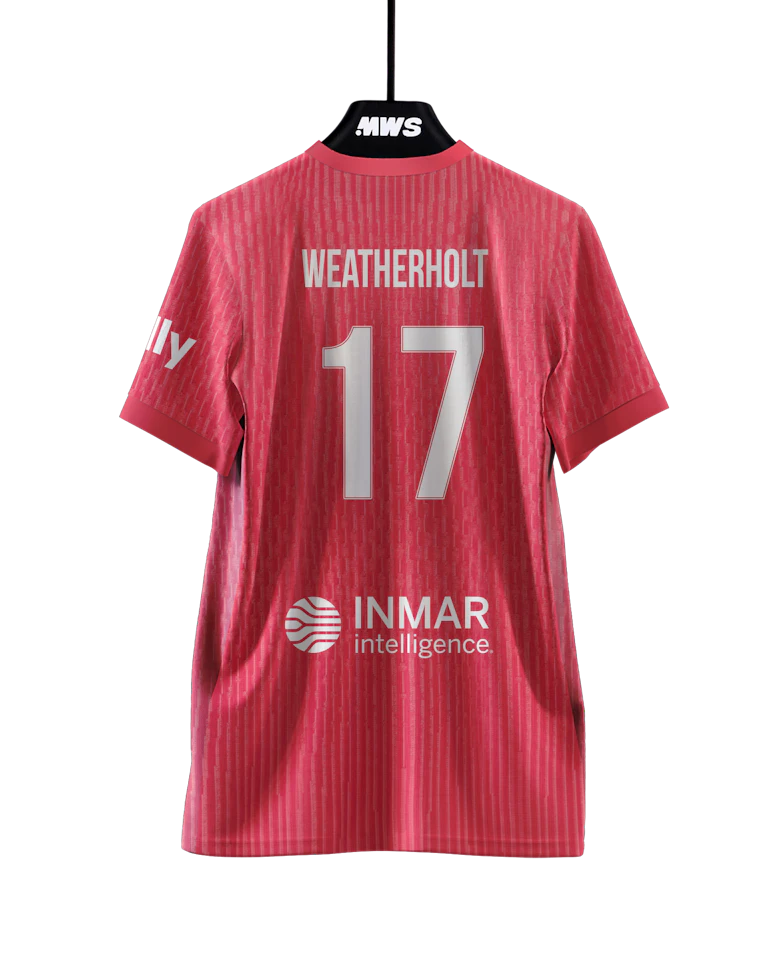 Dani Weatherholt North Carolina Courage camisa.