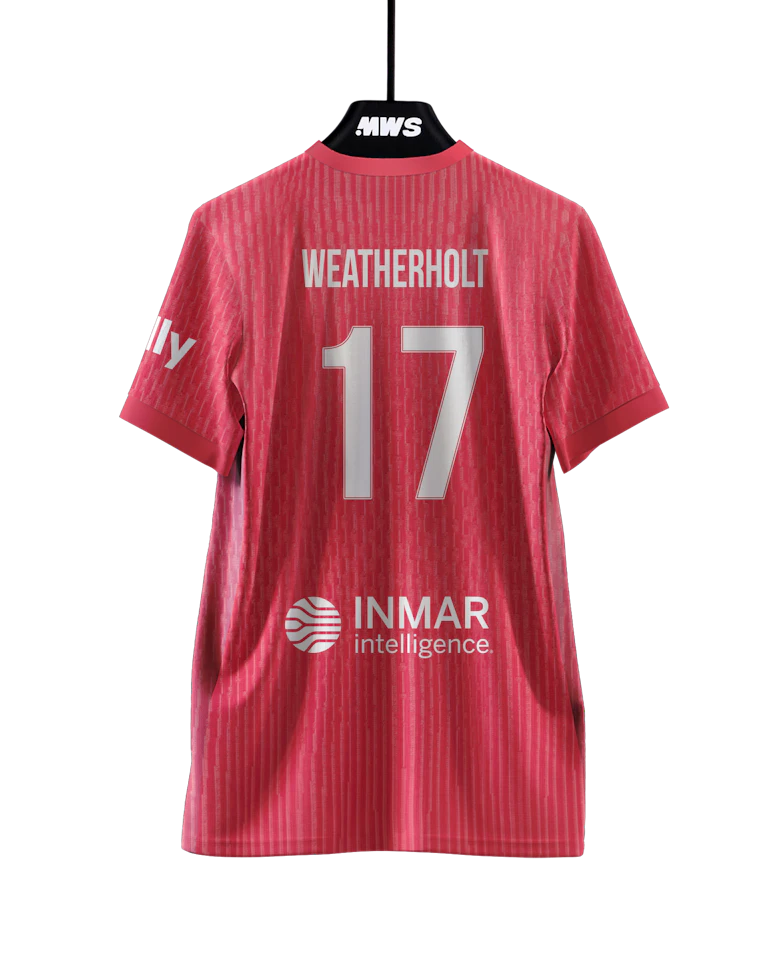 Dani Weatherholt North Carolina Courage camisa.
