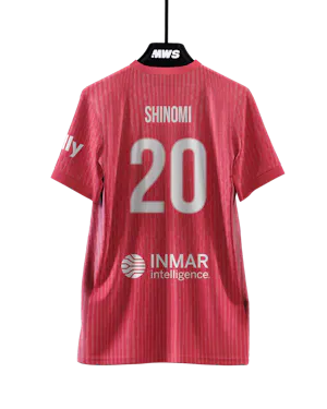 North Carolina Courage 팀의 Shinomi Koyama 小山史乃観 셔츠
