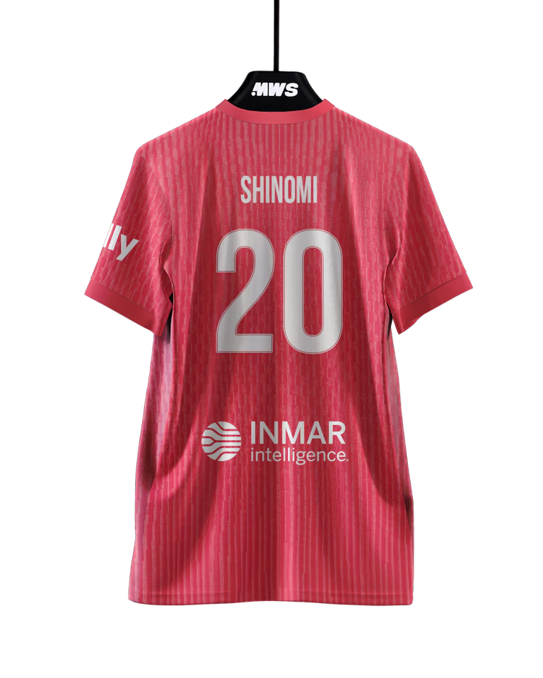 North Carolina Courage 팀의 Shinomi Koyama 小山史乃観 셔츠