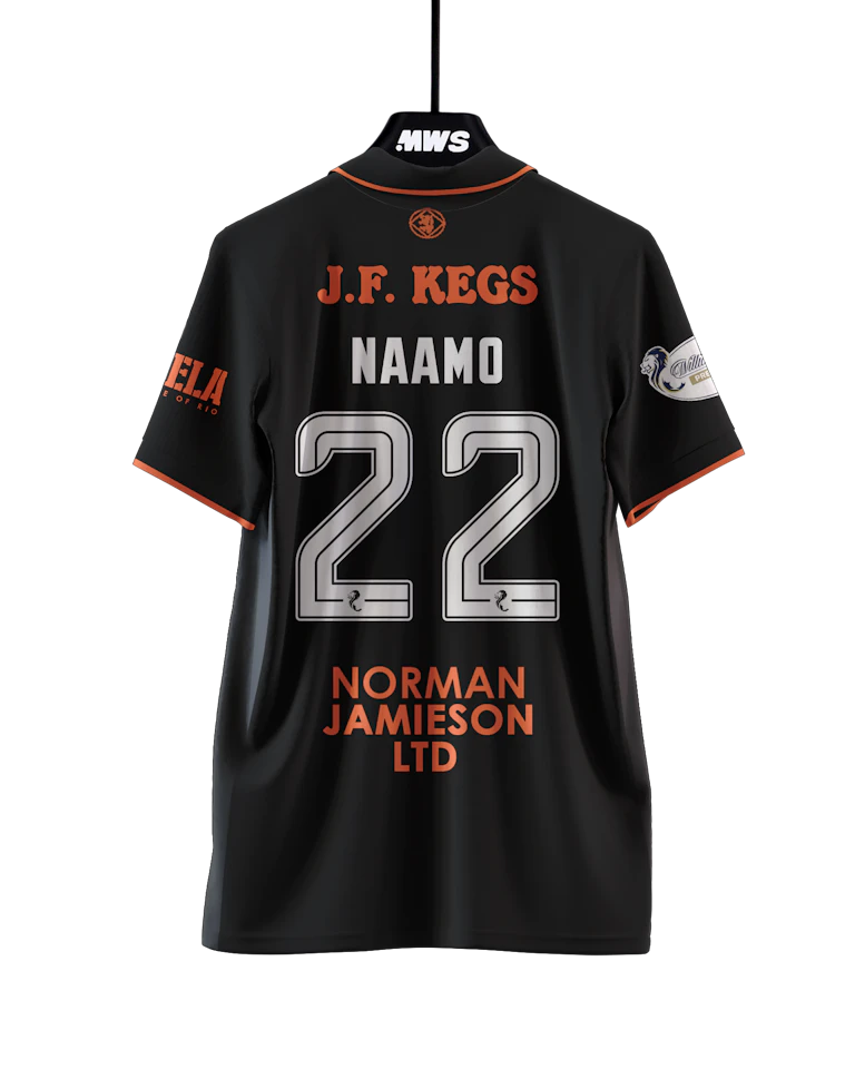 Dario Naamo Dundee United camisa.