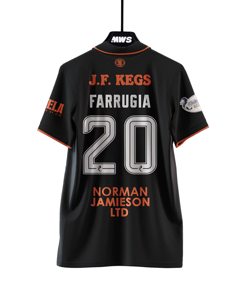 Neil Farrugia Dundee United shirt