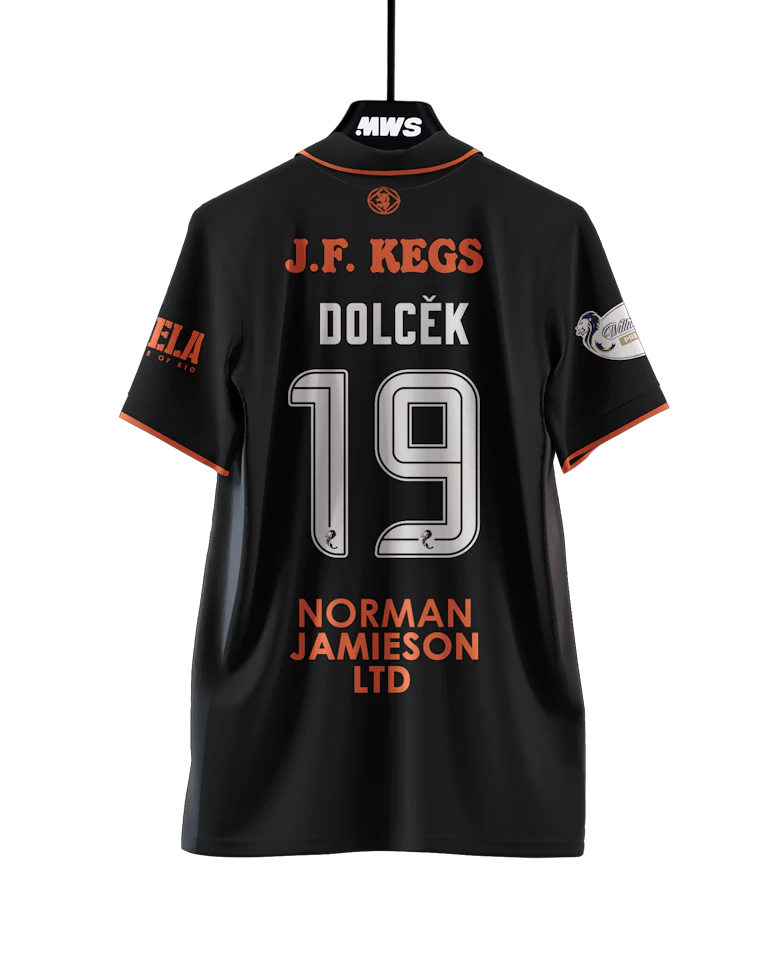 Ivan Dolček Dundee United shirt