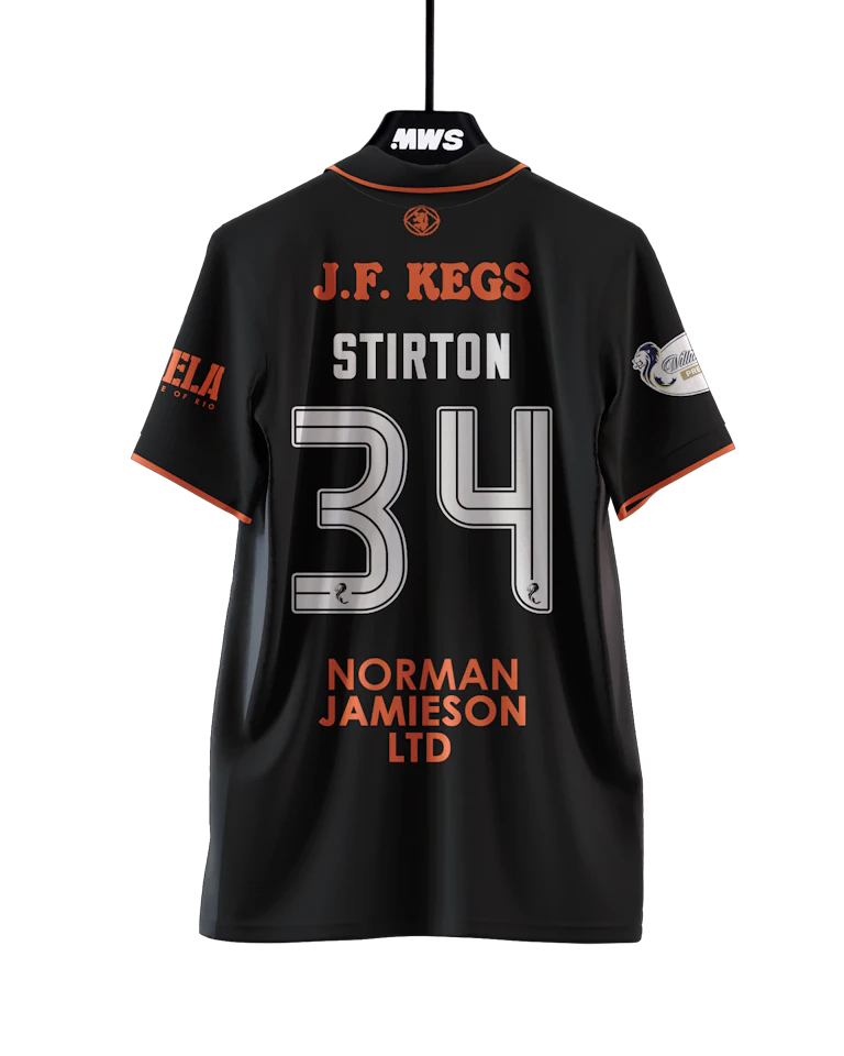 Owen Stirton Dundee United shirt