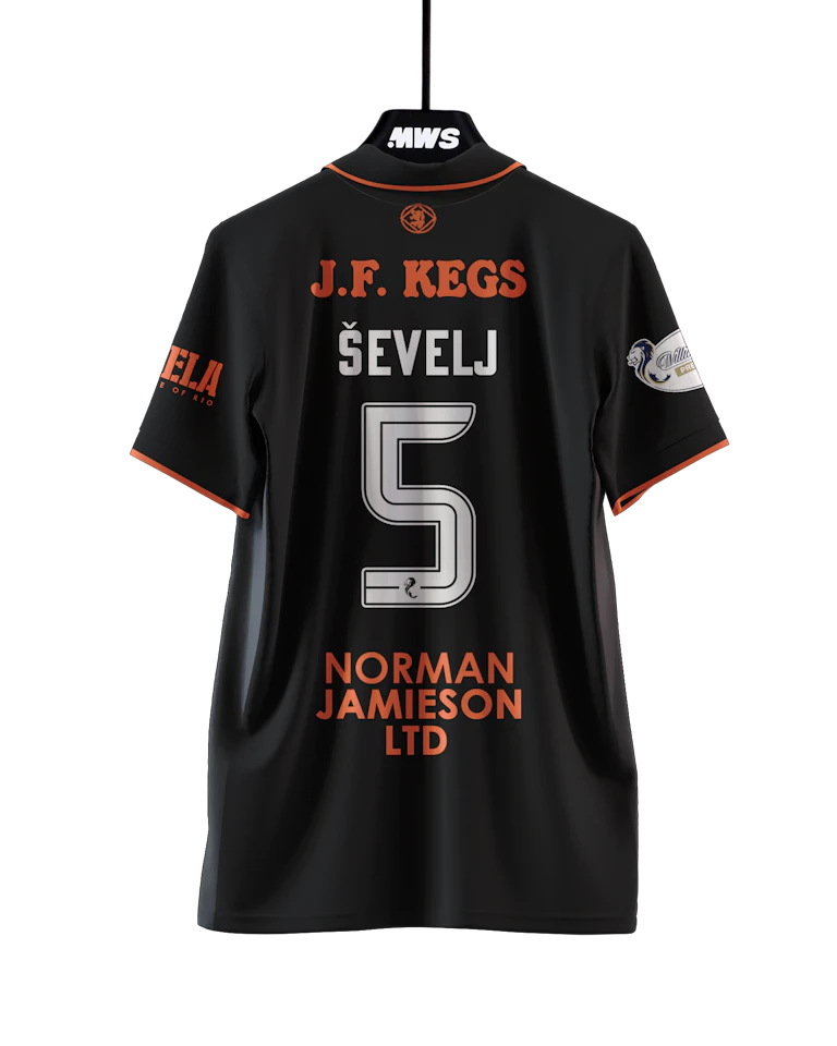 Vicko Sevelj Dundee United jersey