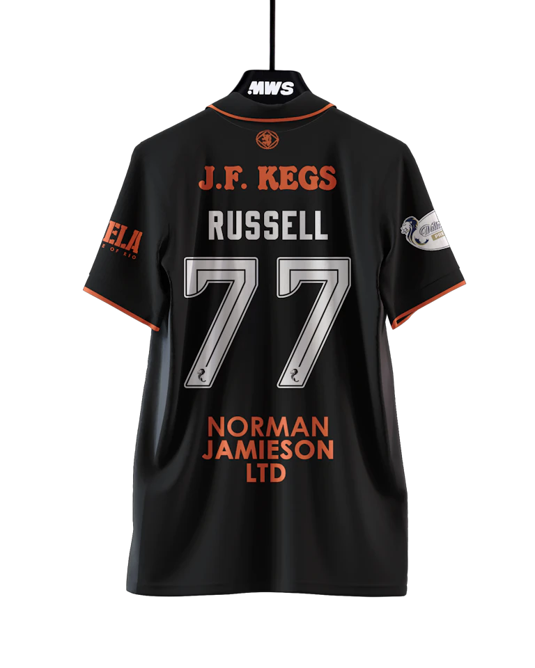 Johnny Russell Dundee United jersey