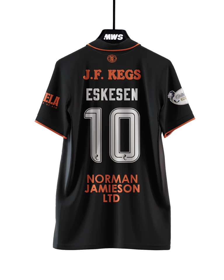 Dundee United-Trikot von Julius Eskesen
