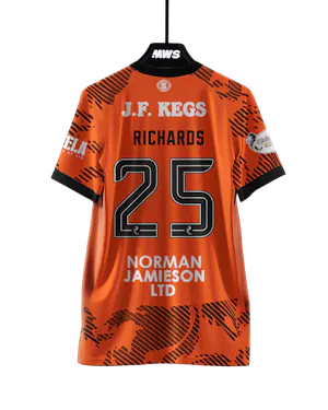 Dave Richards Dundee United shirt