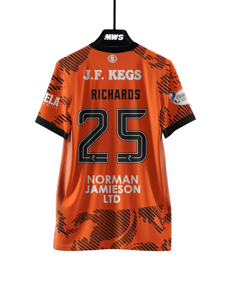 Dave Richards Dundee United shirt