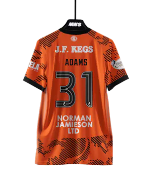 Dundee United-Trikot von Ruairidh Adams
