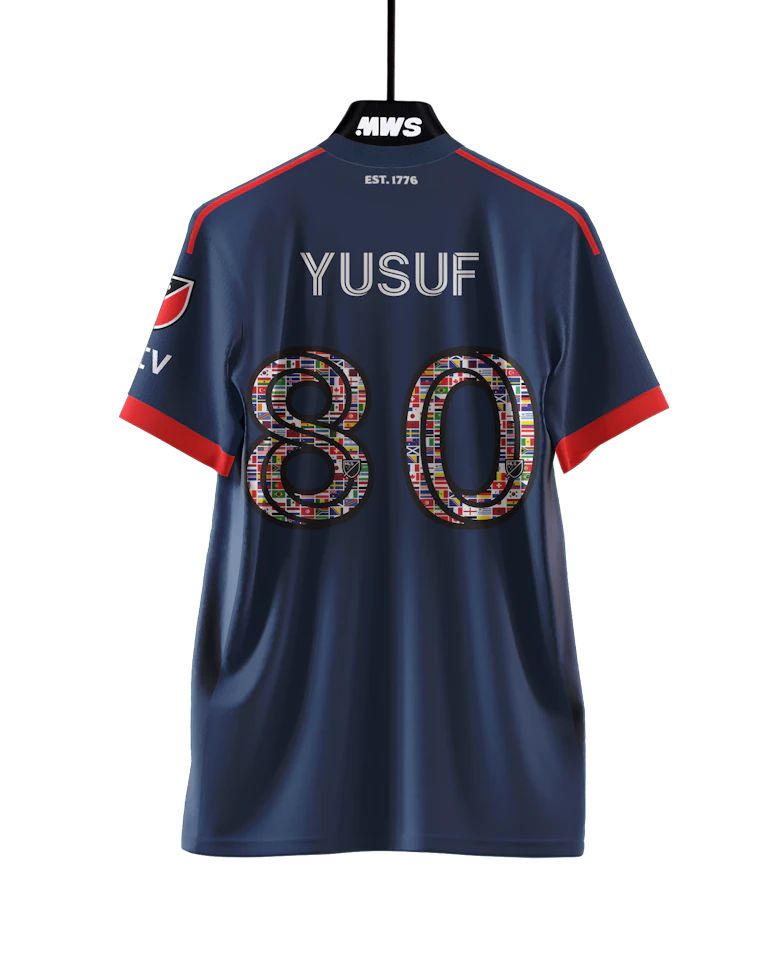 来自New England Revolution的Alhassan Yusuf球衣