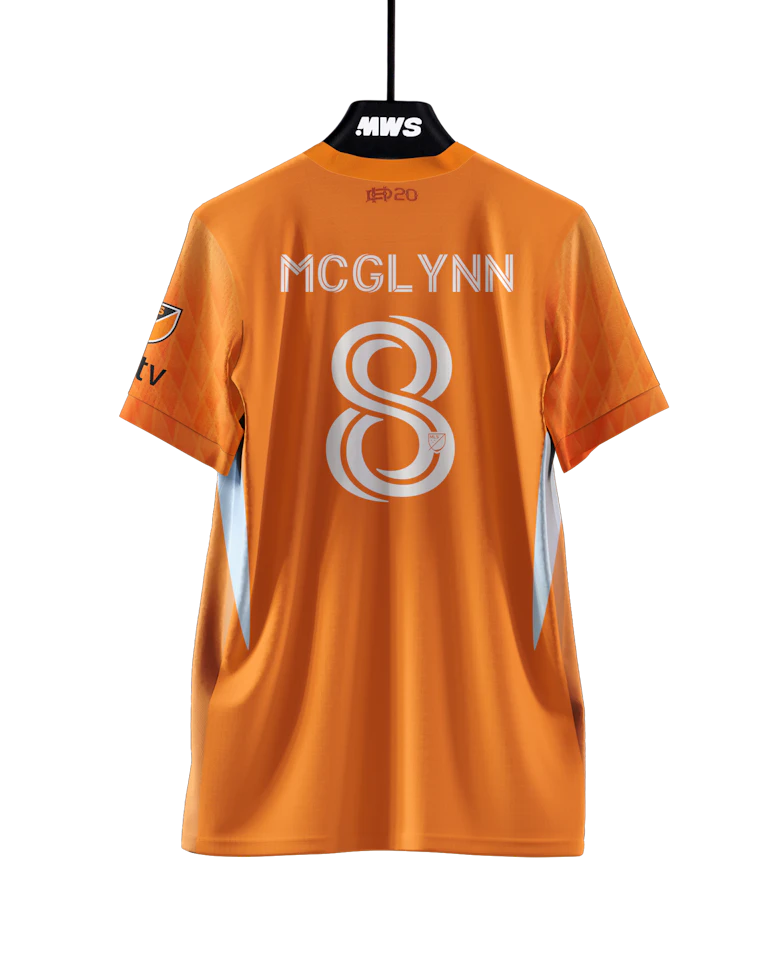 Jack McGlynn  Houston Dynamo FC shirt