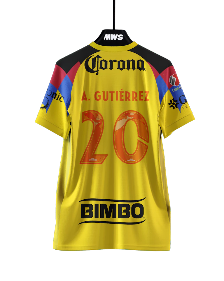 Alexis Gutiérrez Club América shirt