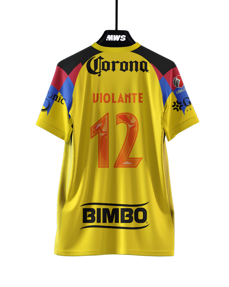 Isaías Violante Club América shirt