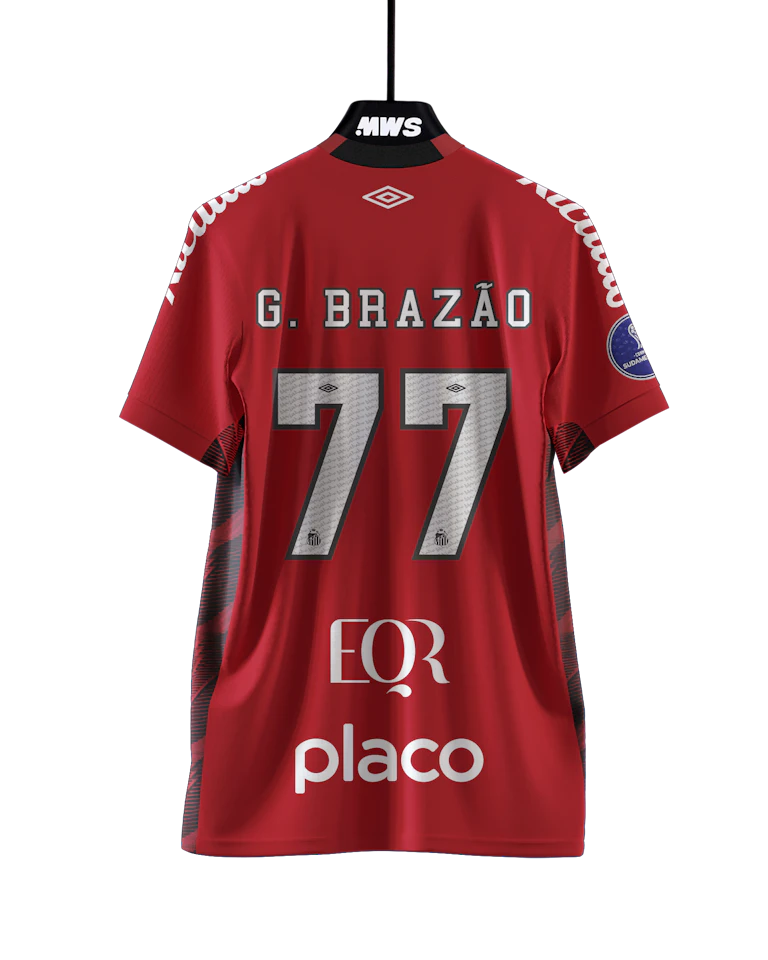 Santos-Trikot von Gabriel Nascimento Resende Brazão