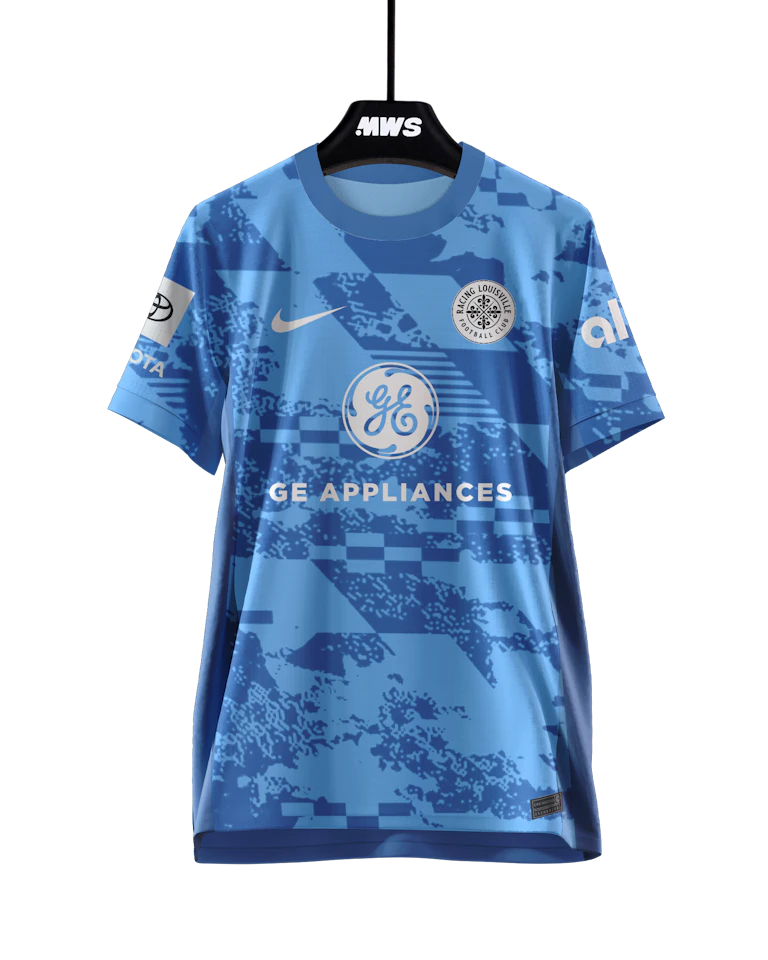 Jordyn Bloomer Racing Louisville FC shirt