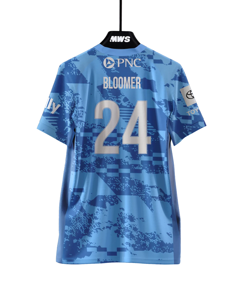 Jordyn Bloomer Racing Louisville FC shirt