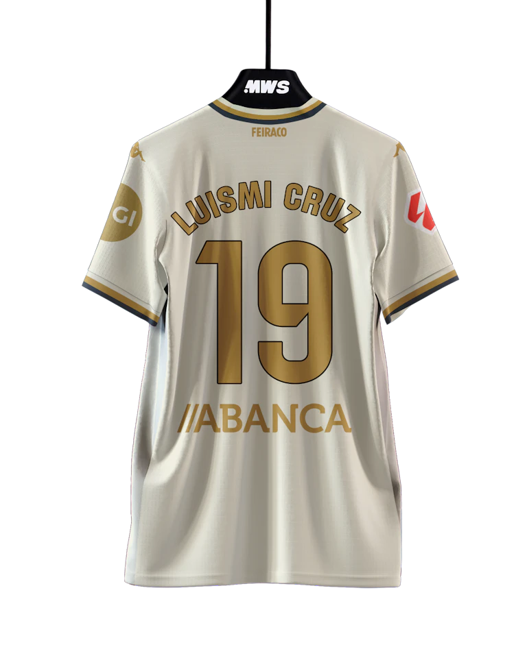 RC Deportivo-Trikot von Luismi Cruz