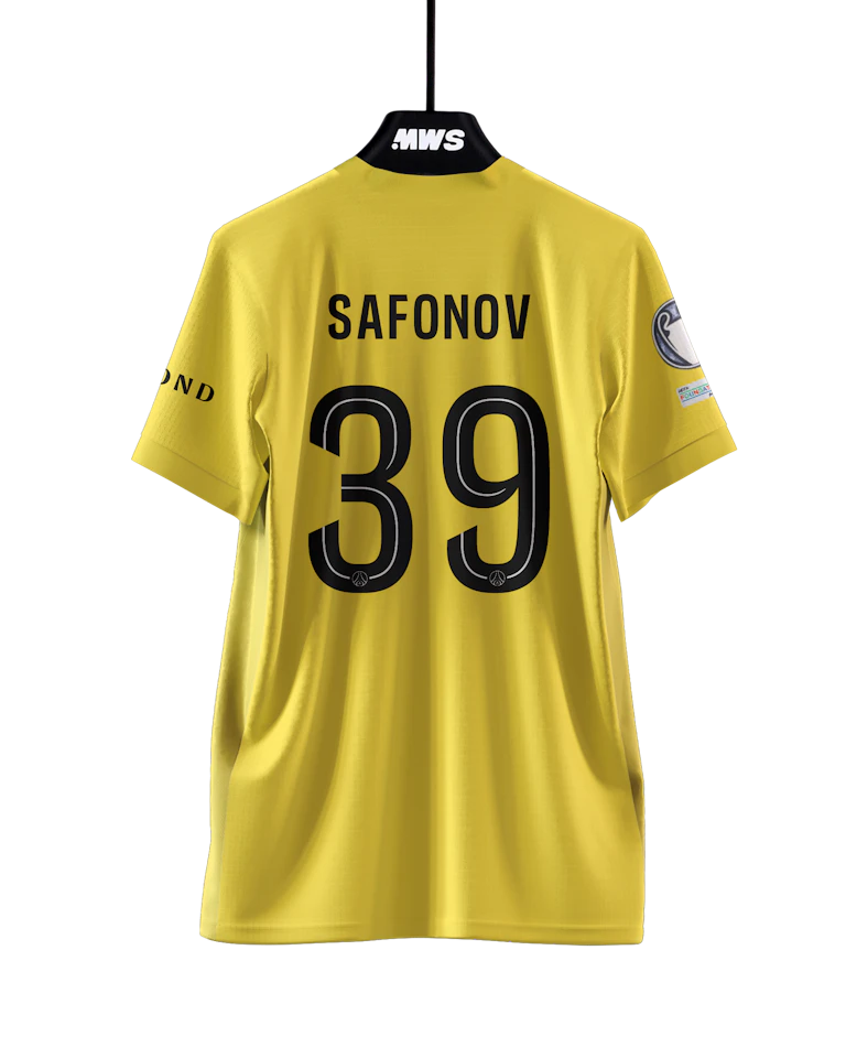 Maillot de Matvey Safonov (Paris Saint-Germain)