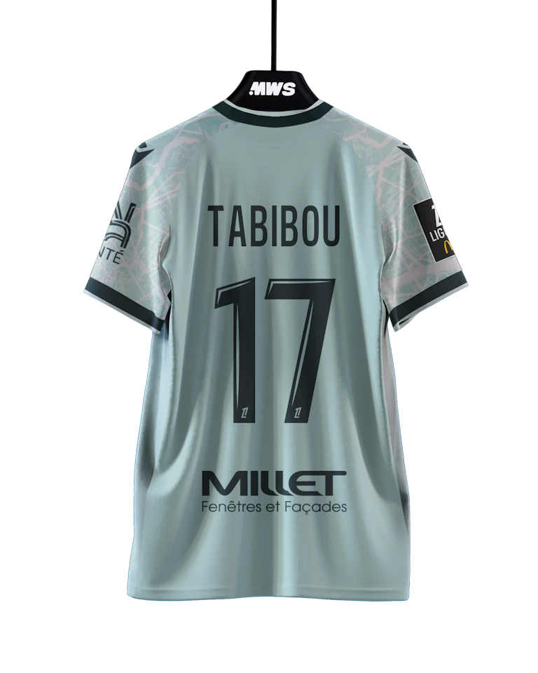 Camisola de Dehmaine Tabibou, FC Nantes