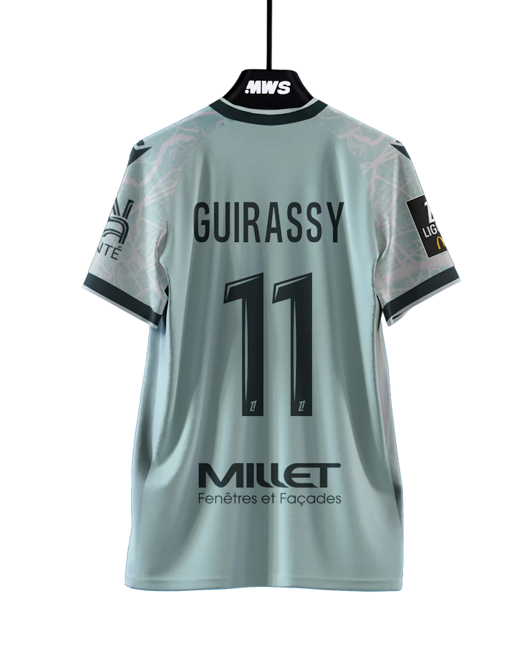 FC Nantes 팀의 Bahereba Guirassy 셔츠