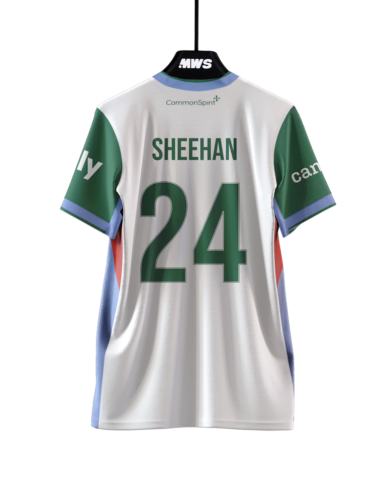 Delanie Sheehan Denver Summit FC shirt