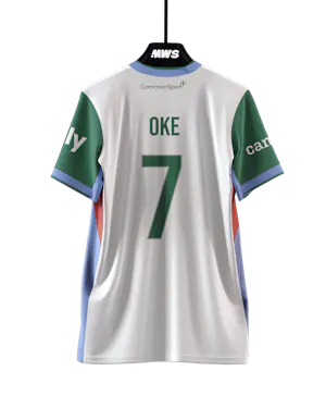 Ayooluwa Oke Denver Summit FC shirt
