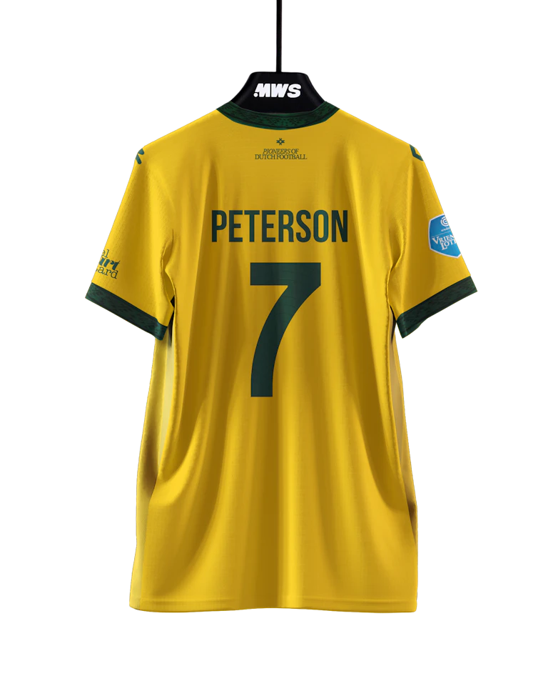 Fortuna Sittard 팀의 Kristoffer Peterson 셔츠
