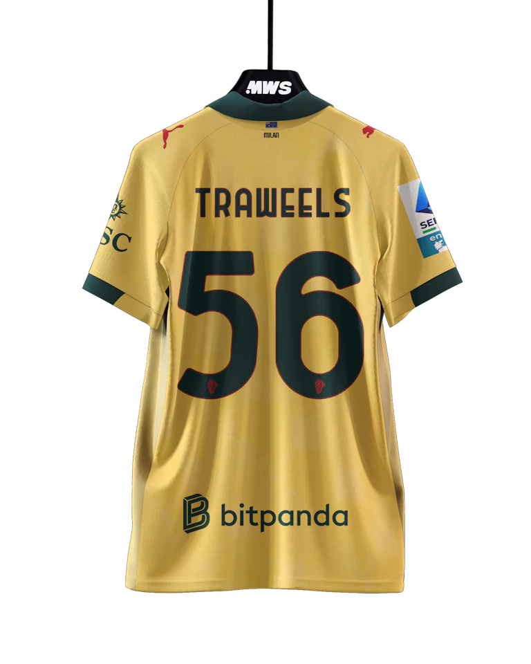 Shirt van Alexis Saelemaekers AC Milan
