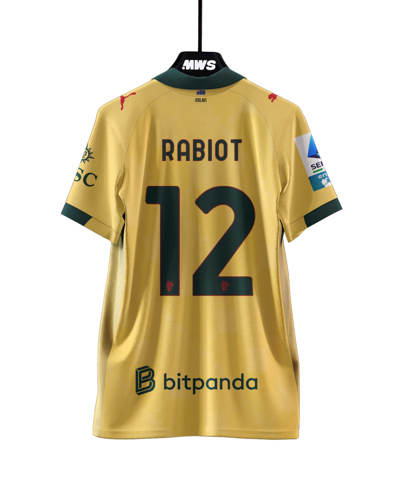 Maglia di Adrien Rabiot (AC Milan)