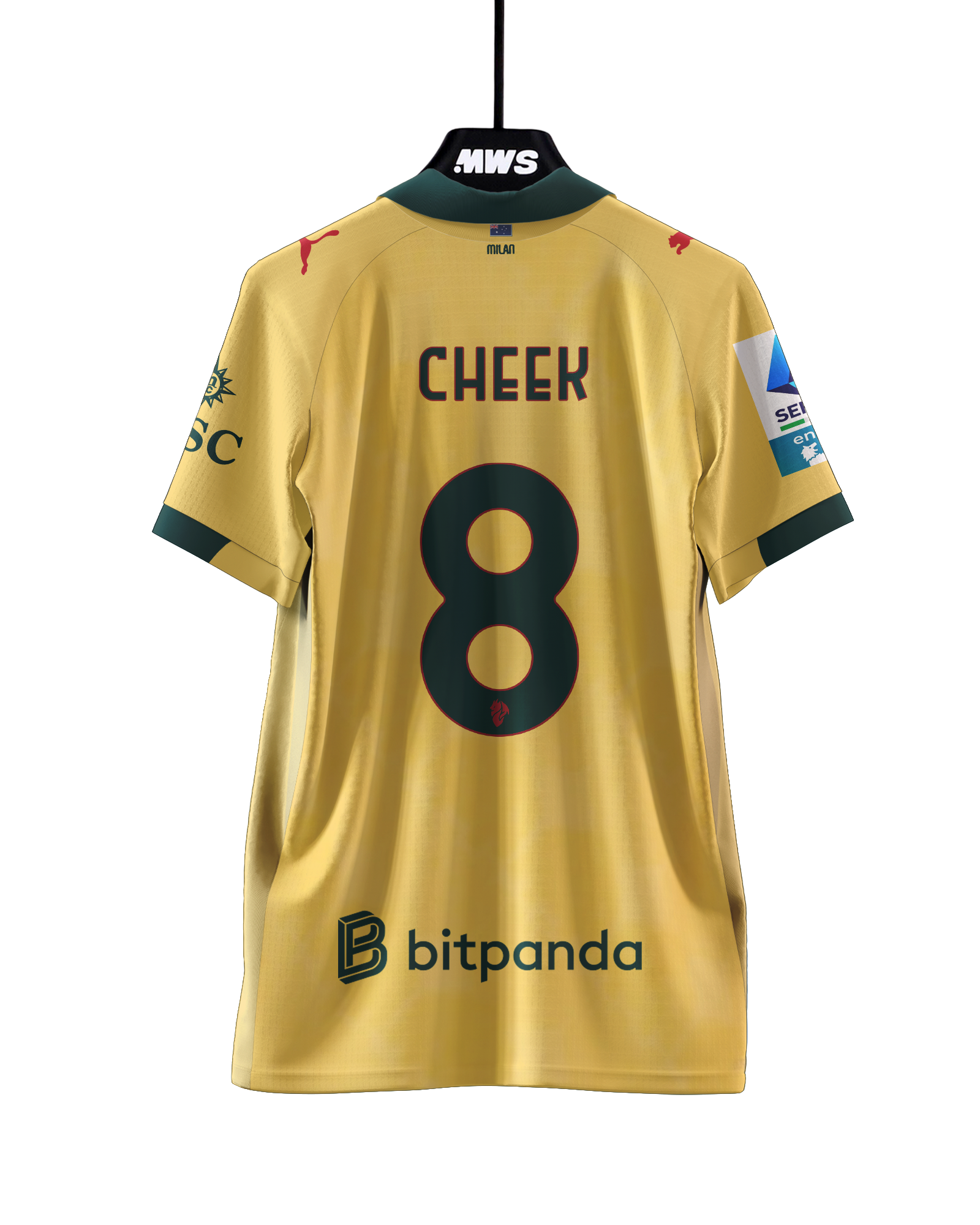 ACミラン ロフタスチーク ユニフォーム Ruben Loftus-Cheek | AC Milan - Atalanta BC | MatchWornShirt