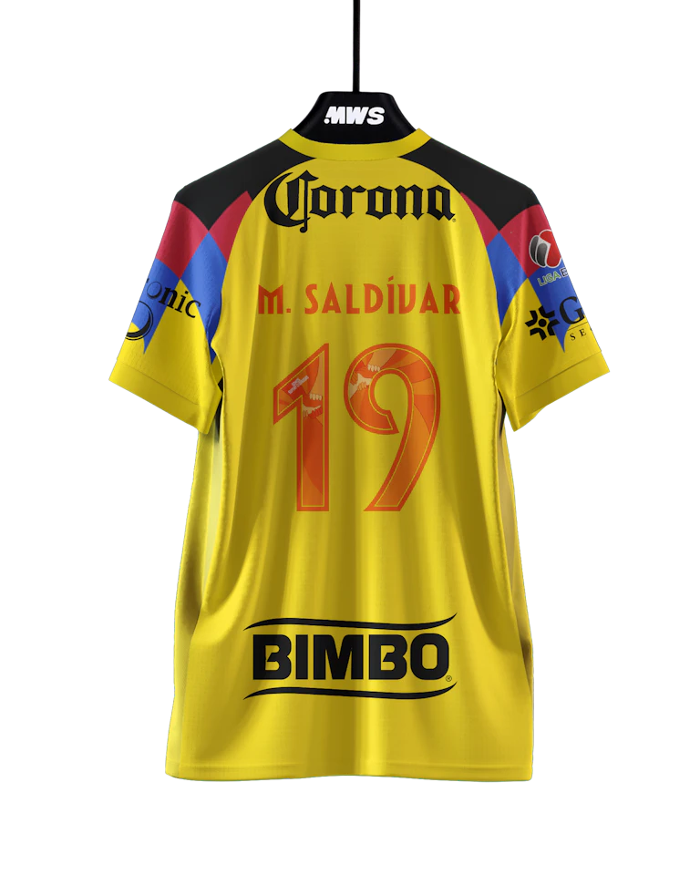 Club América Women 팀의 Montserrat Saldívar 셔츠