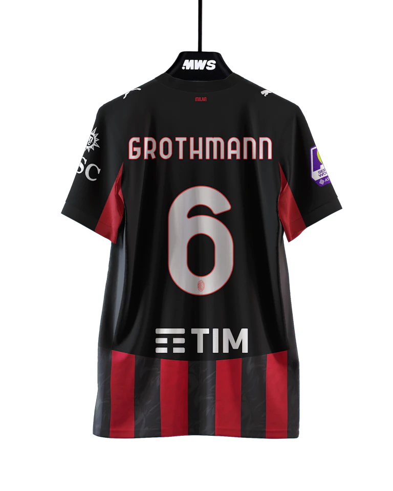 Nadine Sorelli AC Milan Women jersey